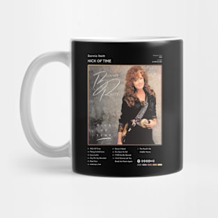 Bonnie Raitt - Nick Of Time Tracklist Album Mug